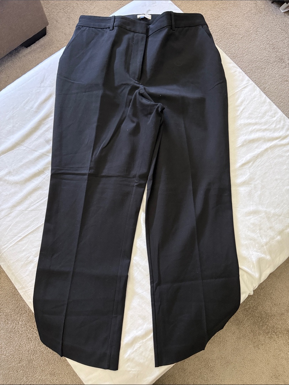 COURT & ROWE Men's Black Dress Slacks